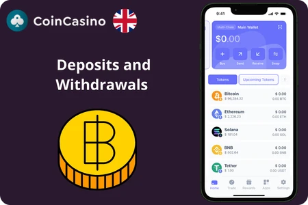 CoinCasino withdrawals
